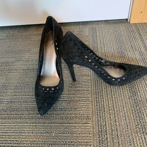 Black Pointed Heels